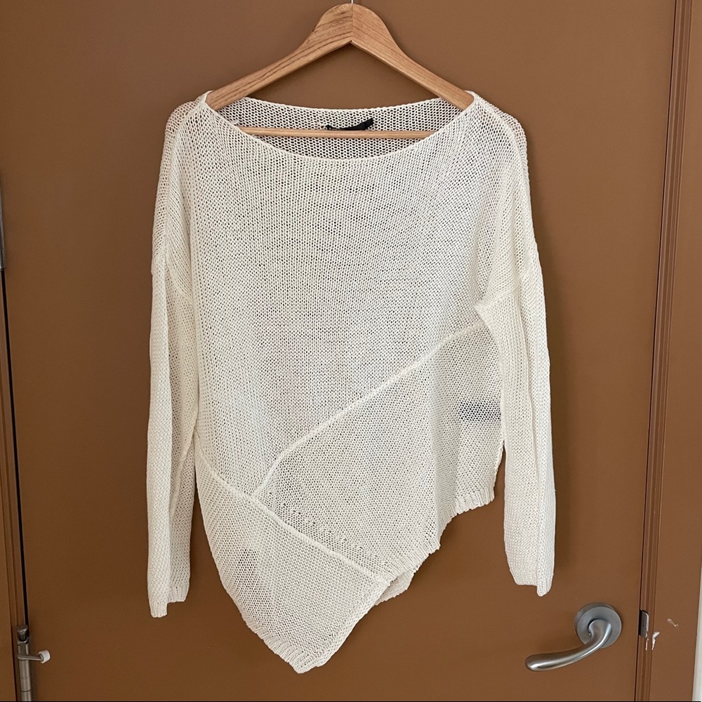 Donna Karan Asymmetrical Sweater